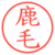鹿毛